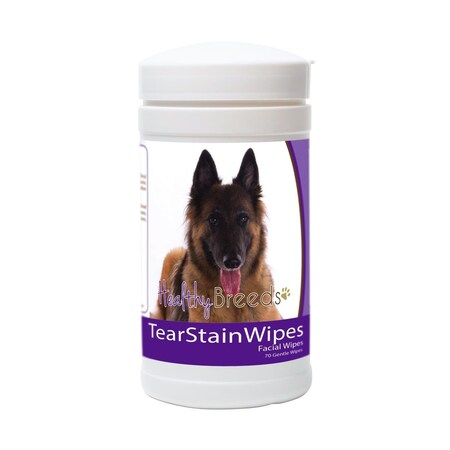 Healthy Breeds Belgian Tervuren Tear Stain Wipes 840235152002
